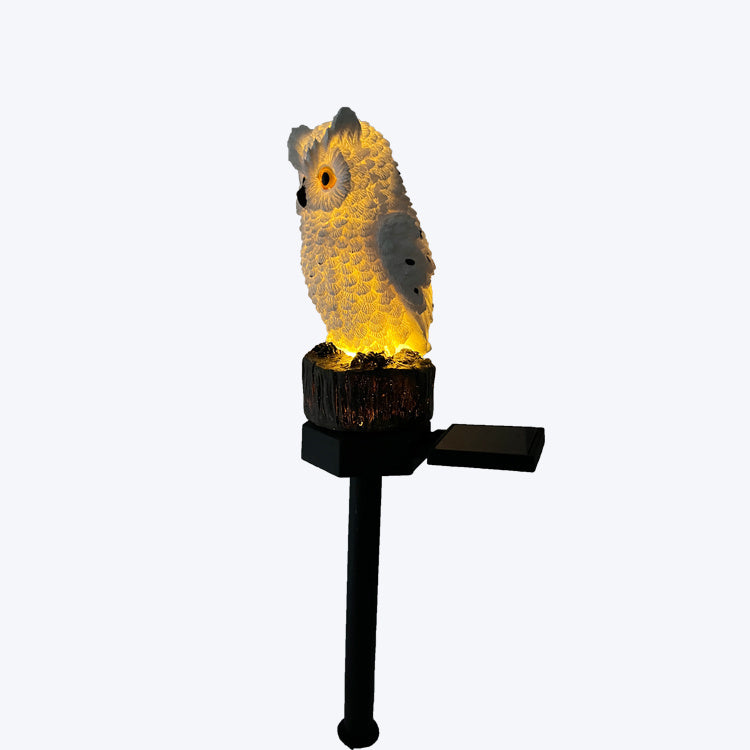 Solar Garden Light Outdoor, Owl Solar Garden Stake Light, Waterproof Warm White