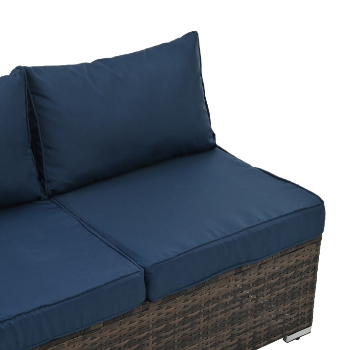 Patio Furniture, Outdoor Furniture, Seasonal PE Wicker Furniture, 4 Set Wicker Furniture.
