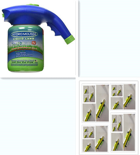 Liquid Lawn System Hydro Foam Professional Household Hydro Seeding Spray Device.