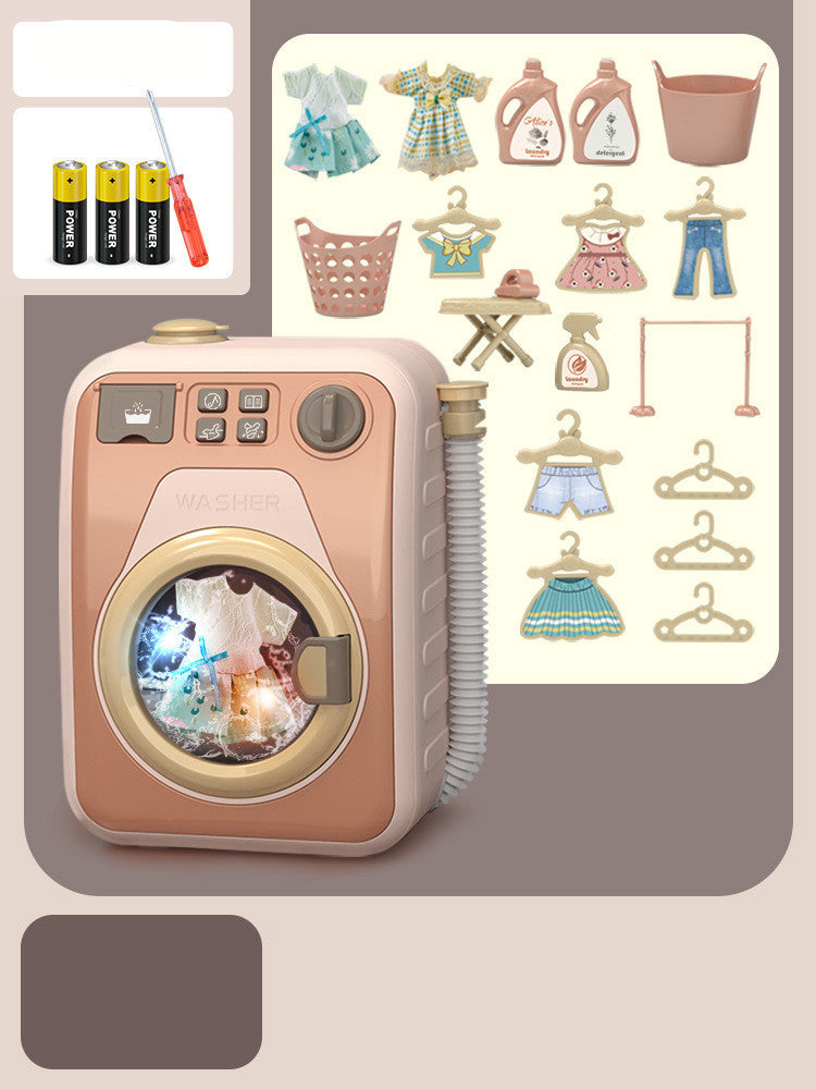 Mini Cleaning Toy Set Simulation Small Household Appliances Series Small Washing