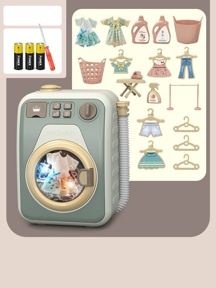 Mini Cleaning Toy Set Simulation Small Household Appliances Series Small Washing