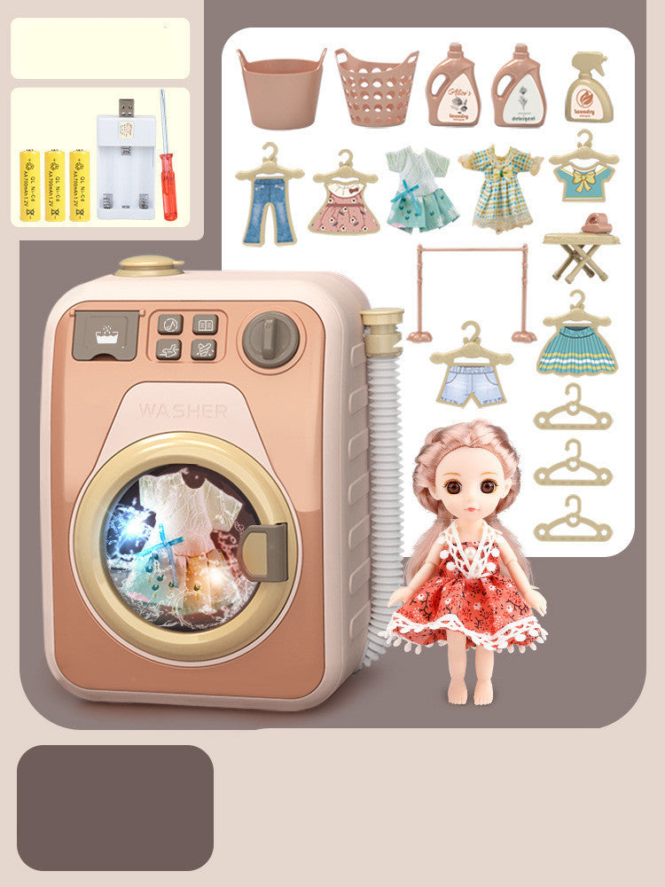 Mini Cleaning Toy Set Simulation Small Household Appliances Series Small Washing