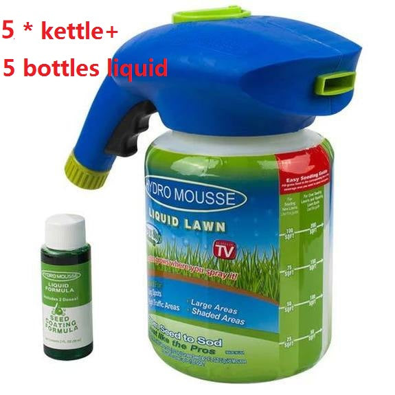 Liquid Lawn System Hydro Foam Professional Household Hydro Seeding Spray Device.