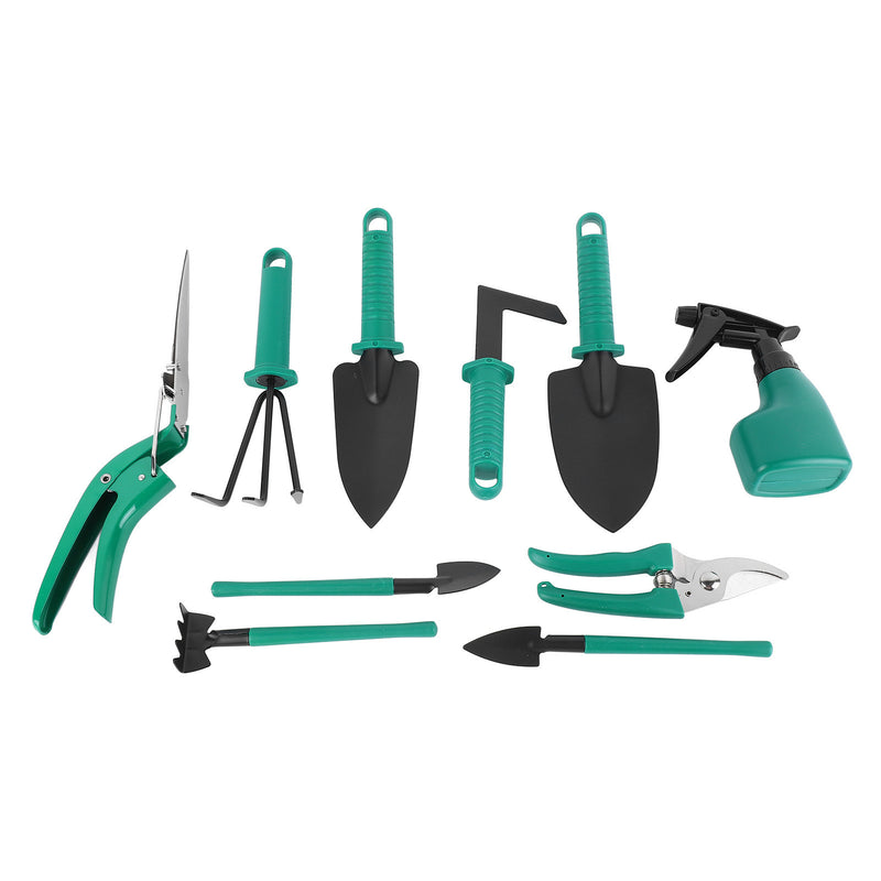 Gardening Garden Tools 10 Piece Set Scissors Spades Shovels Spray Cans