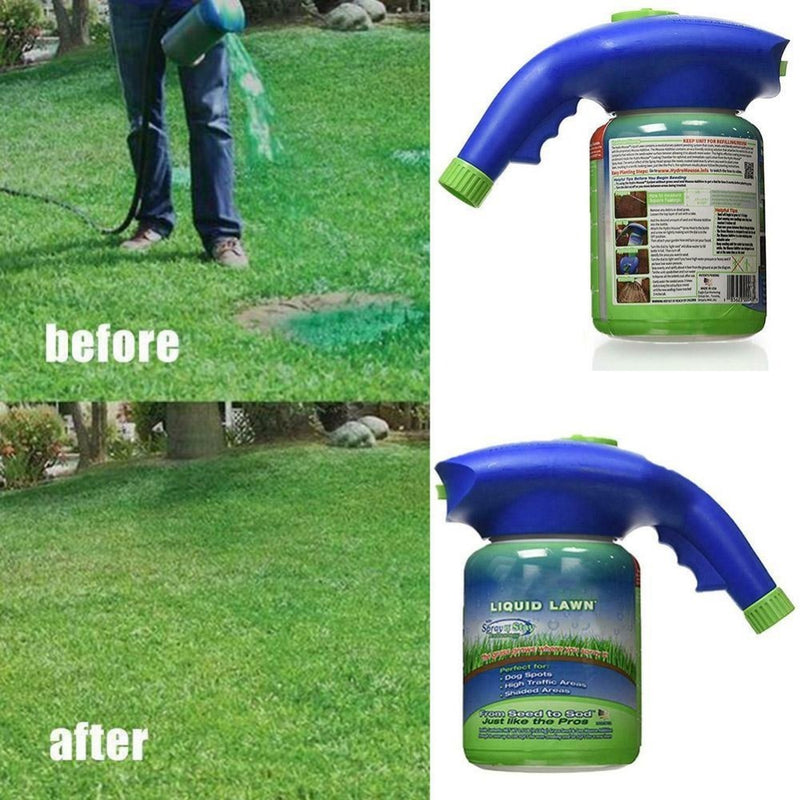 Liquid Lawn System Hydro Foam Professional Household Hydro Seeding Spray Device.