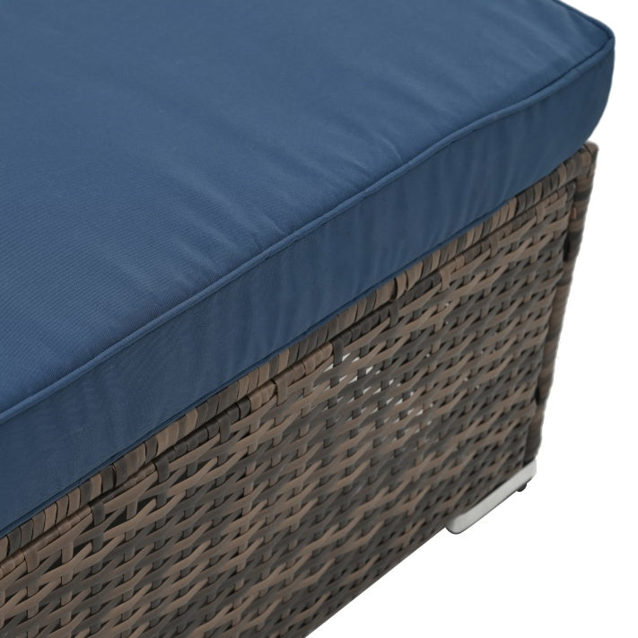 Patio Furniture, Outdoor Furniture, Seasonal PE Wicker Furniture, 4 Set Wicker Furniture.