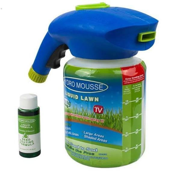 Liquid Lawn System Hydro Foam Professional Household Hydro Seeding Spray Device.