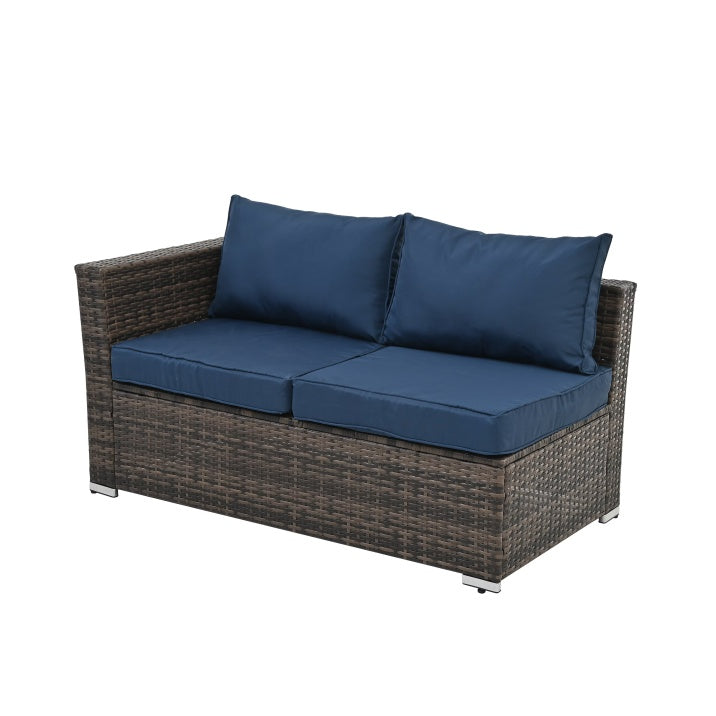 Patio Furniture, Outdoor Furniture, Seasonal PE Wicker Furniture, 4 Set Wicker Furniture.