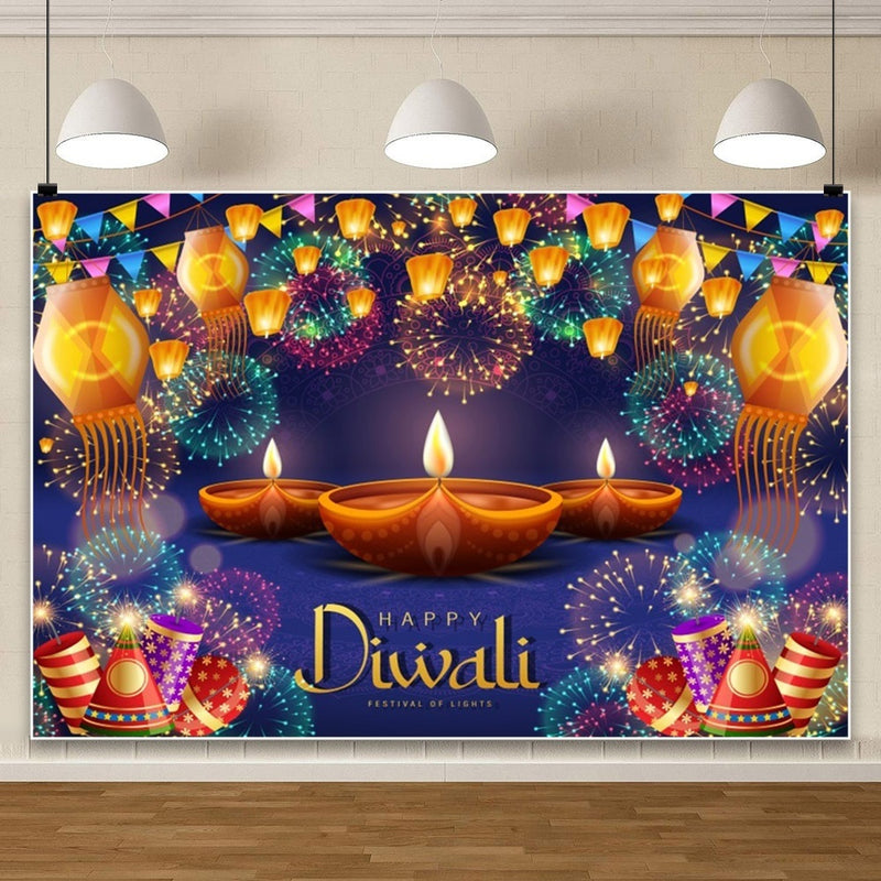 Hanukkah Diklight Festival Scene Atmosphere Photo Material Photographic Background Cloth