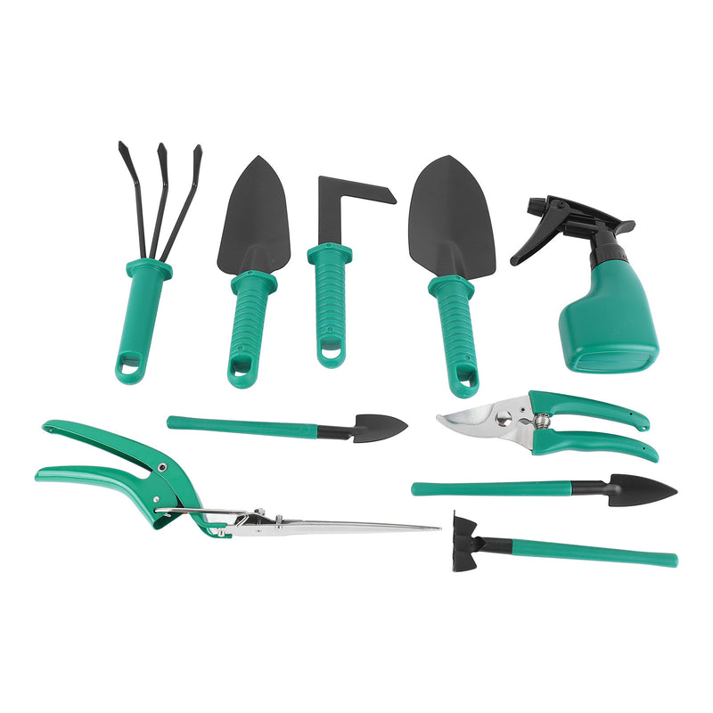 Gardening Garden Tools 10 Piece Set Scissors Spades Shovels Spray Cans