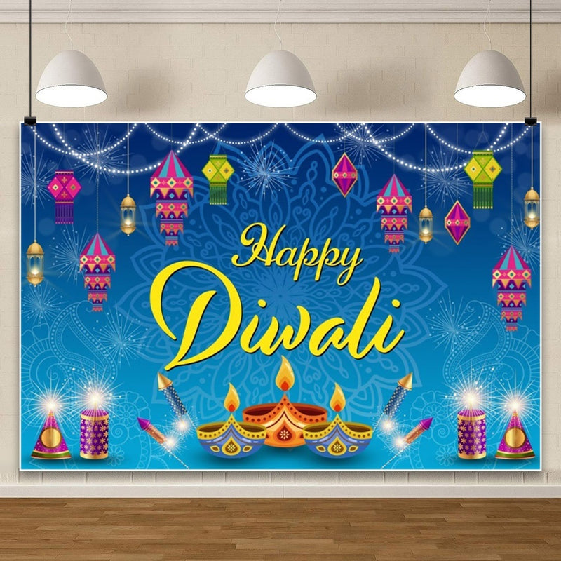 Hanukkah Diklight Festival Scene Atmosphere Photo Material Photographic Background Cloth